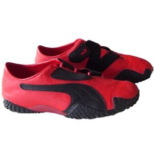 Puma Mostros OG Prime Sneakers Driving Shoes Red Black Mens 11 UK 10 EU 44.5